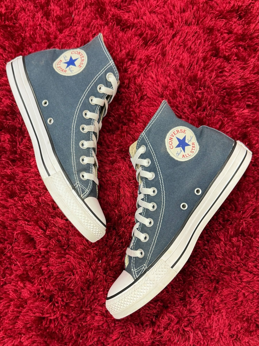 Converse Chuck Taylor All Stars Navy Blue Men’s 7.5 Women’s 9.5 High Top M9622